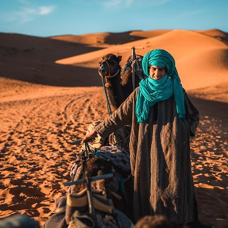 Erg Chebbi Khamlia Desert Camp Merzouga Bagian luar foto