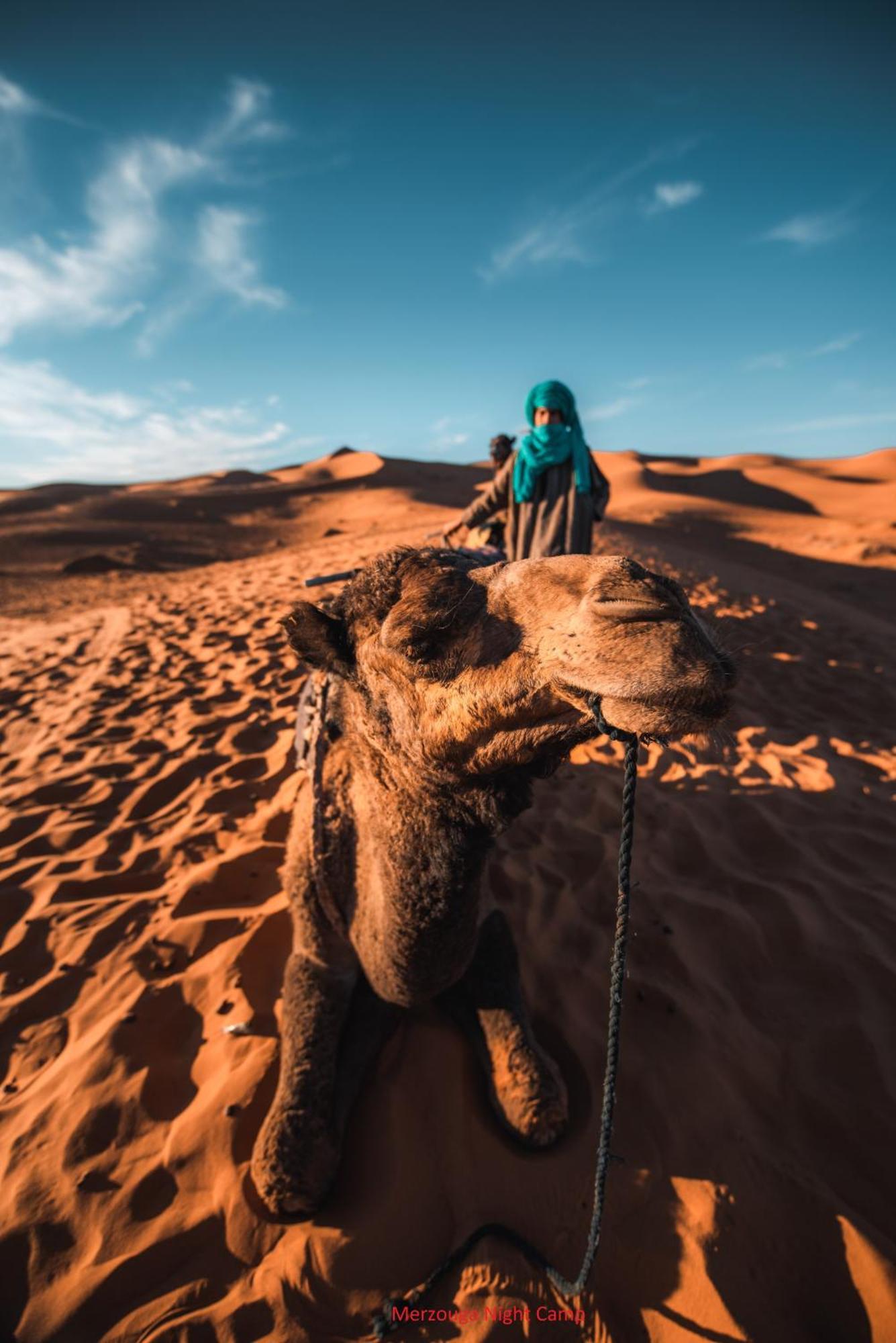 Erg Chebbi Khamlia Desert Camp Merzouga Bagian luar foto