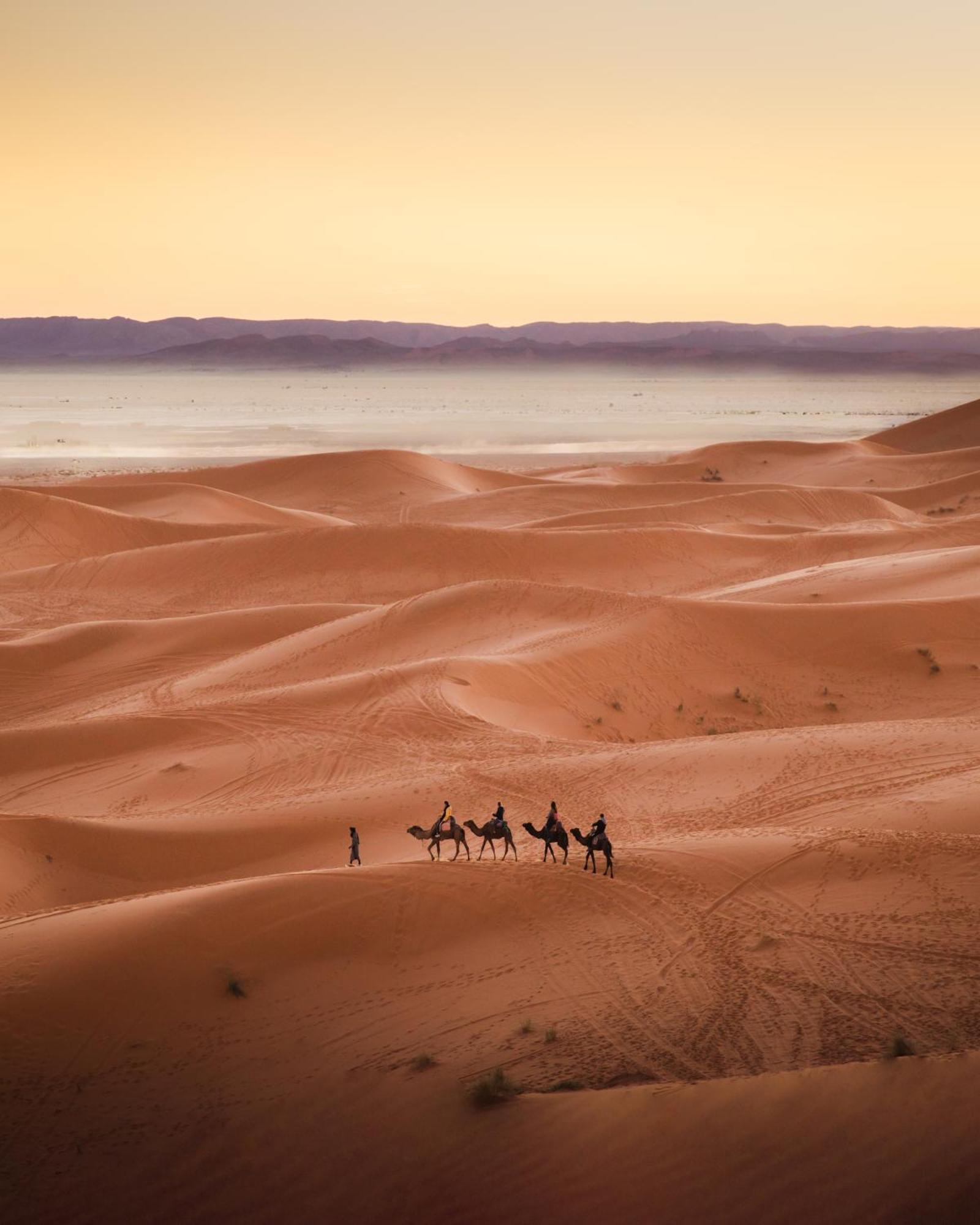 Erg Chebbi Khamlia Desert Camp Merzouga Bagian luar foto