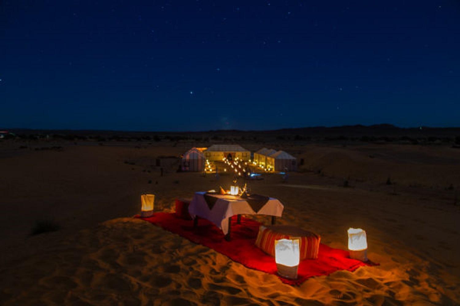 Erg Chebbi Khamlia Desert Camp Merzouga Bagian luar foto