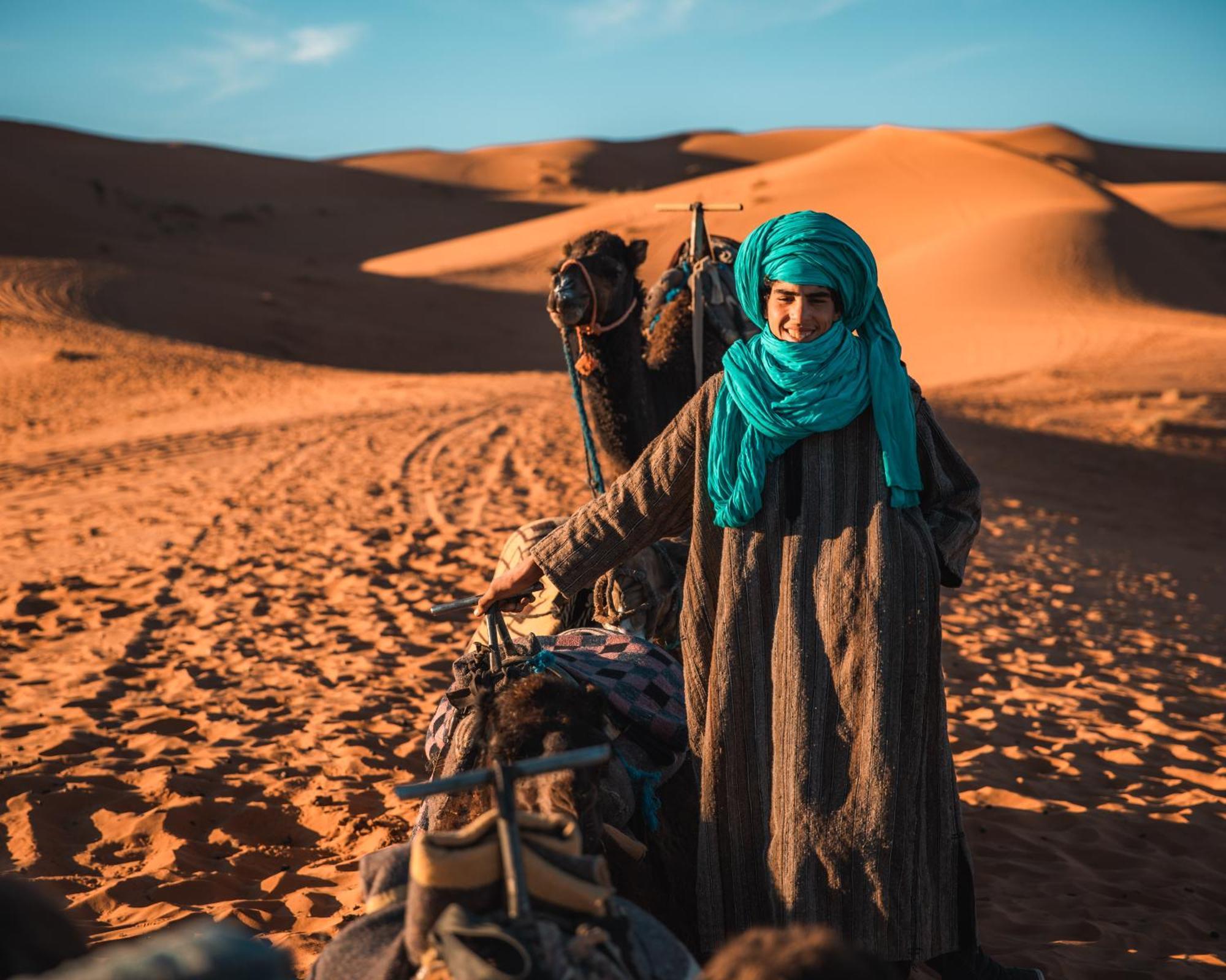 Erg Chebbi Khamlia Desert Camp Merzouga Bagian luar foto