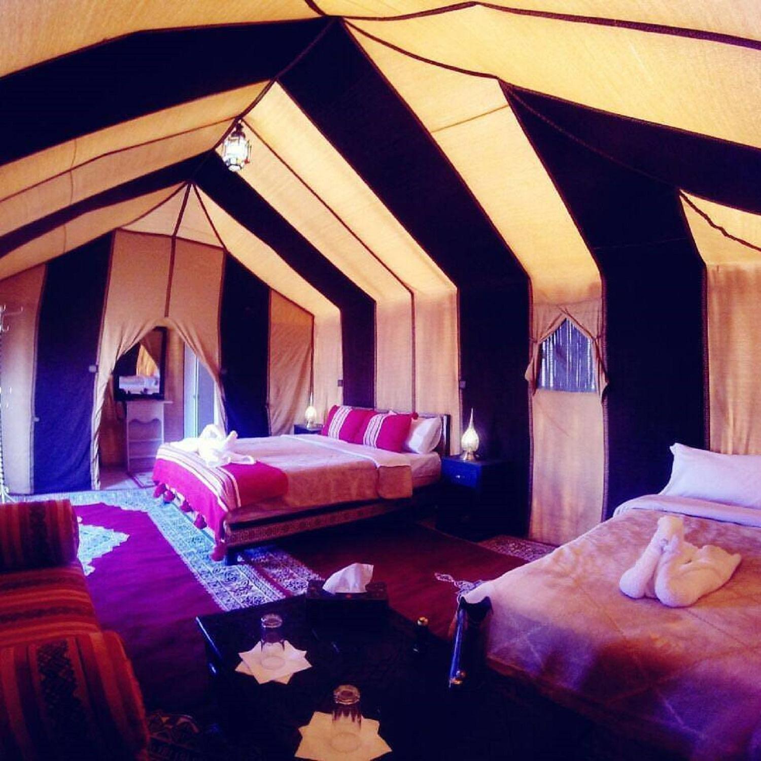 Erg Chebbi Khamlia Desert Camp Merzouga Bagian luar foto