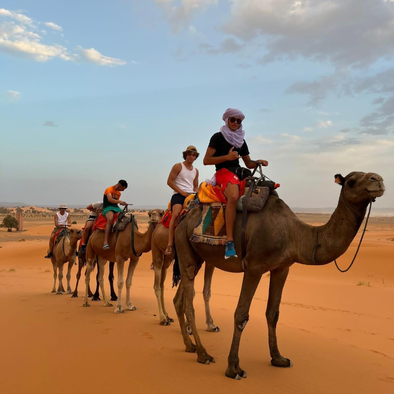 Erg Chebbi Khamlia Desert Camp Merzouga Bagian luar foto