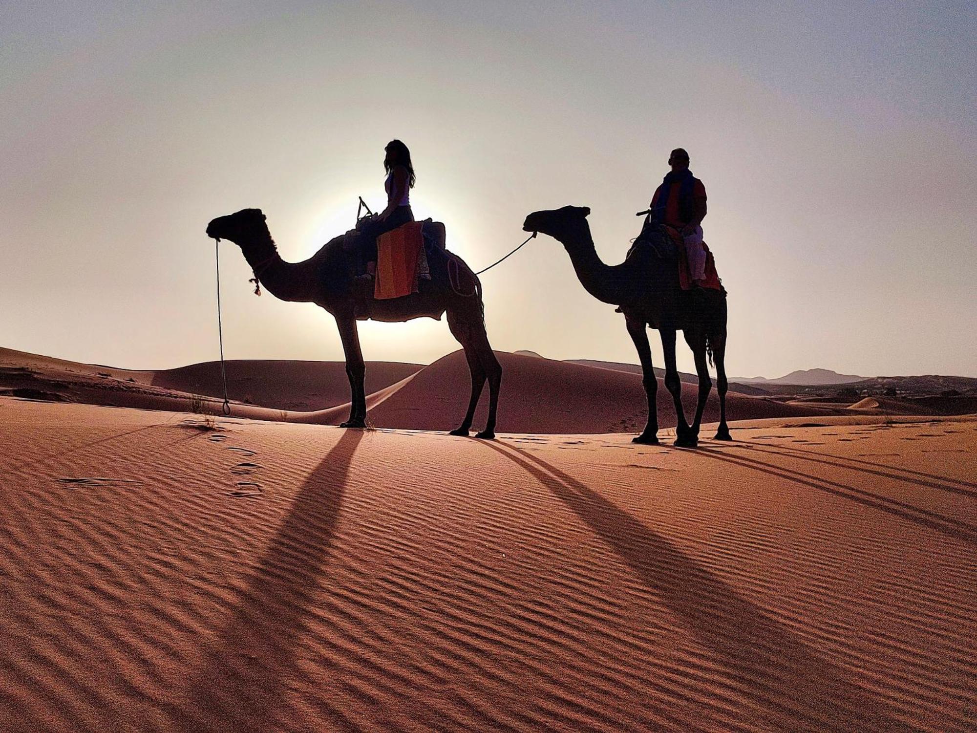 Erg Chebbi Khamlia Desert Camp Merzouga Bagian luar foto