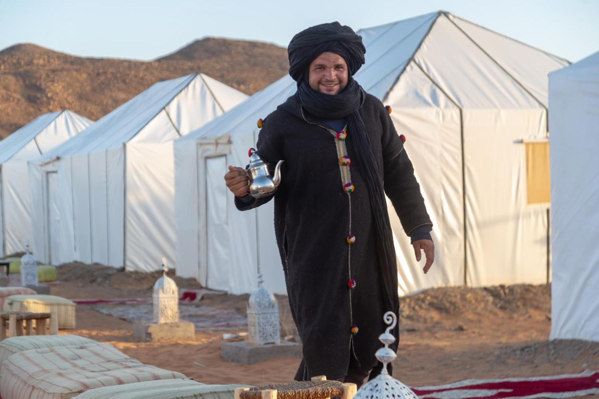 Erg Chebbi Khamlia Desert Camp Merzouga Bagian luar foto