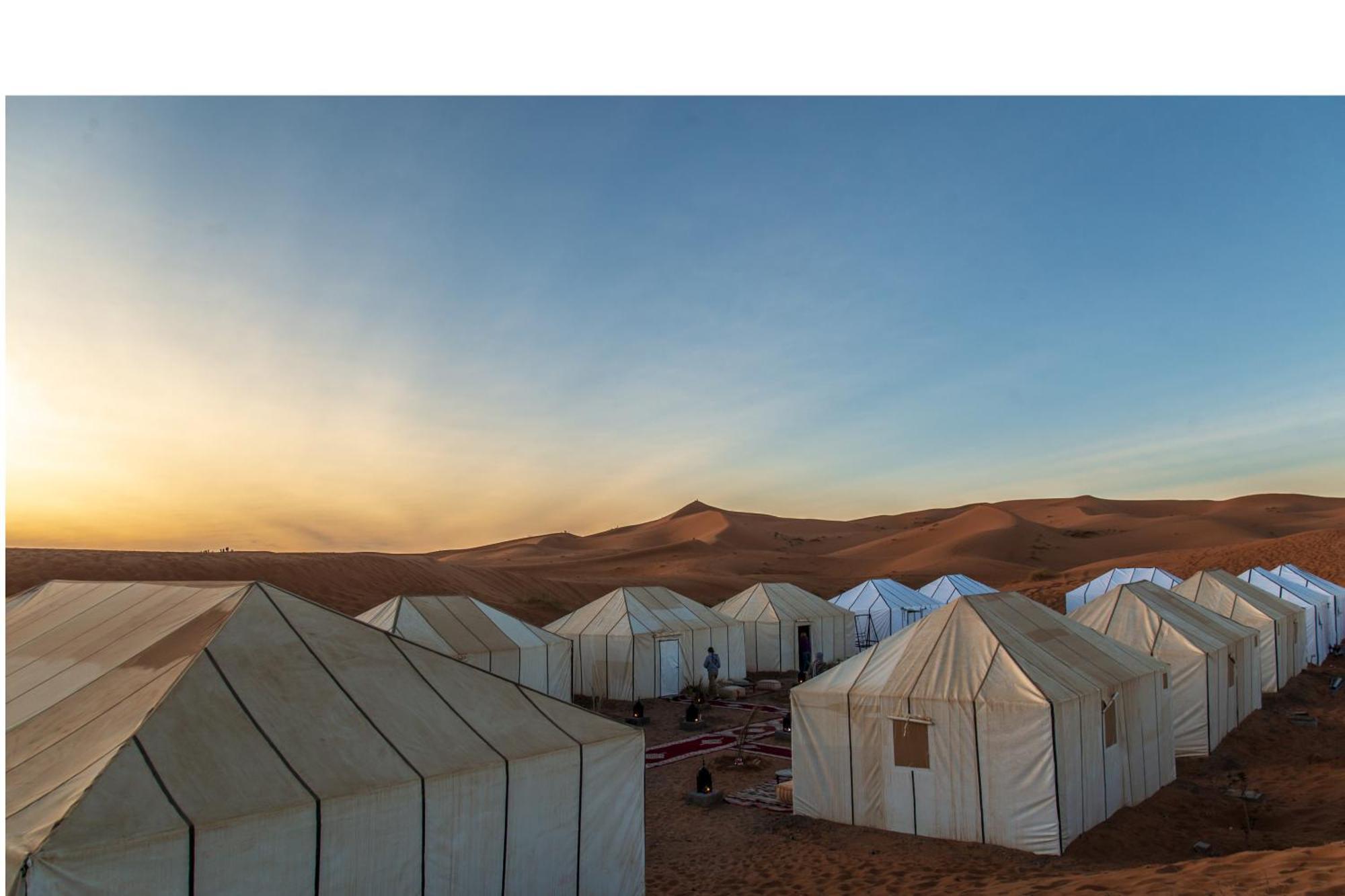 Erg Chebbi Khamlia Desert Camp Merzouga Bagian luar foto